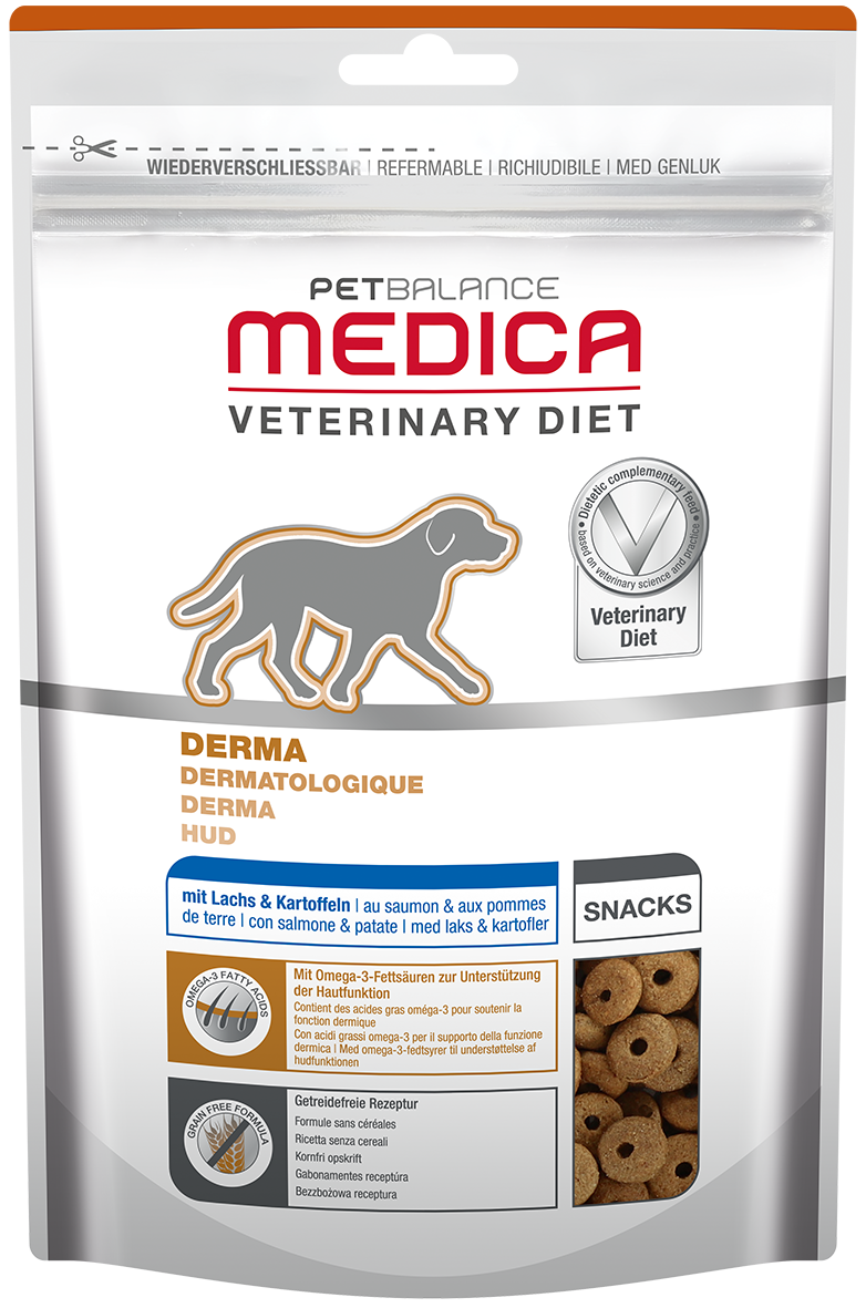 PetBalance Haut & Fell PetBalance Medica Derma Snacks mit Lachs & Kartoffeln 2 x 125g