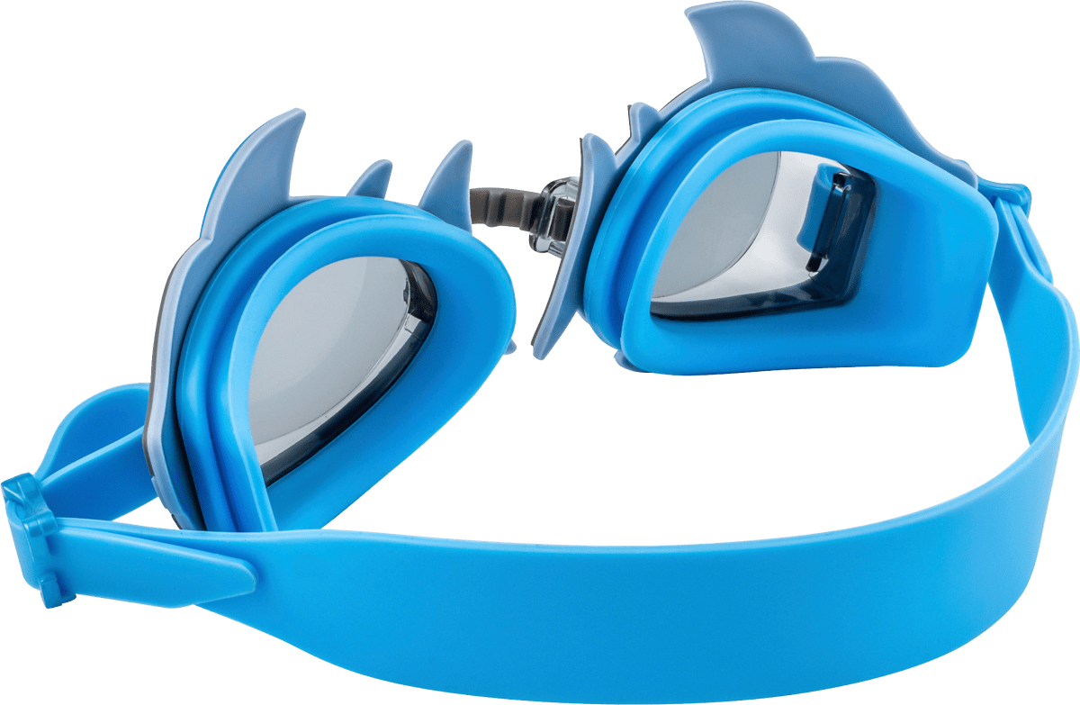 Schwimmbrille Kids mit Hai-Detail, 1 St