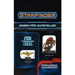 Starfinder Basen für Aufsteller (DE)