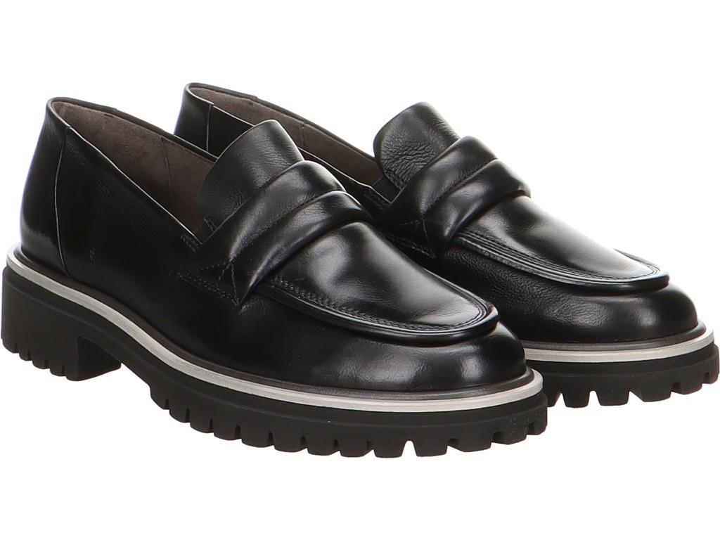 PAUL GREEN Sportliche Slipper schwarz 0072-2957-002