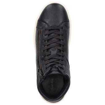 Calvin Klein High Top Lace Up W/Zip in schwarz