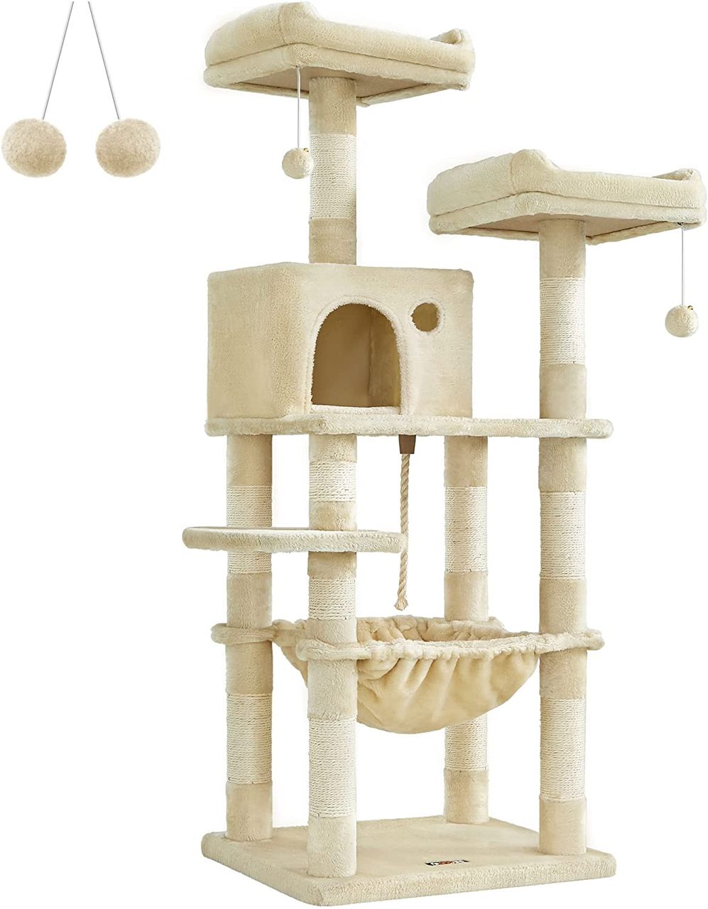 Songmics Katzenbaum, 143x55x45cm