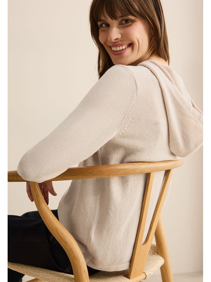 Cecil Hoodie in Beige günstig kaufen