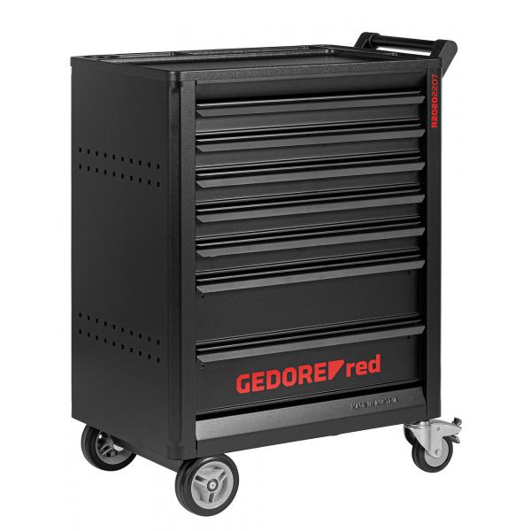Gedore RED 3301678 R22071005 Cărucior de scule umplut GEDWORKER 7 sertare 273 piese