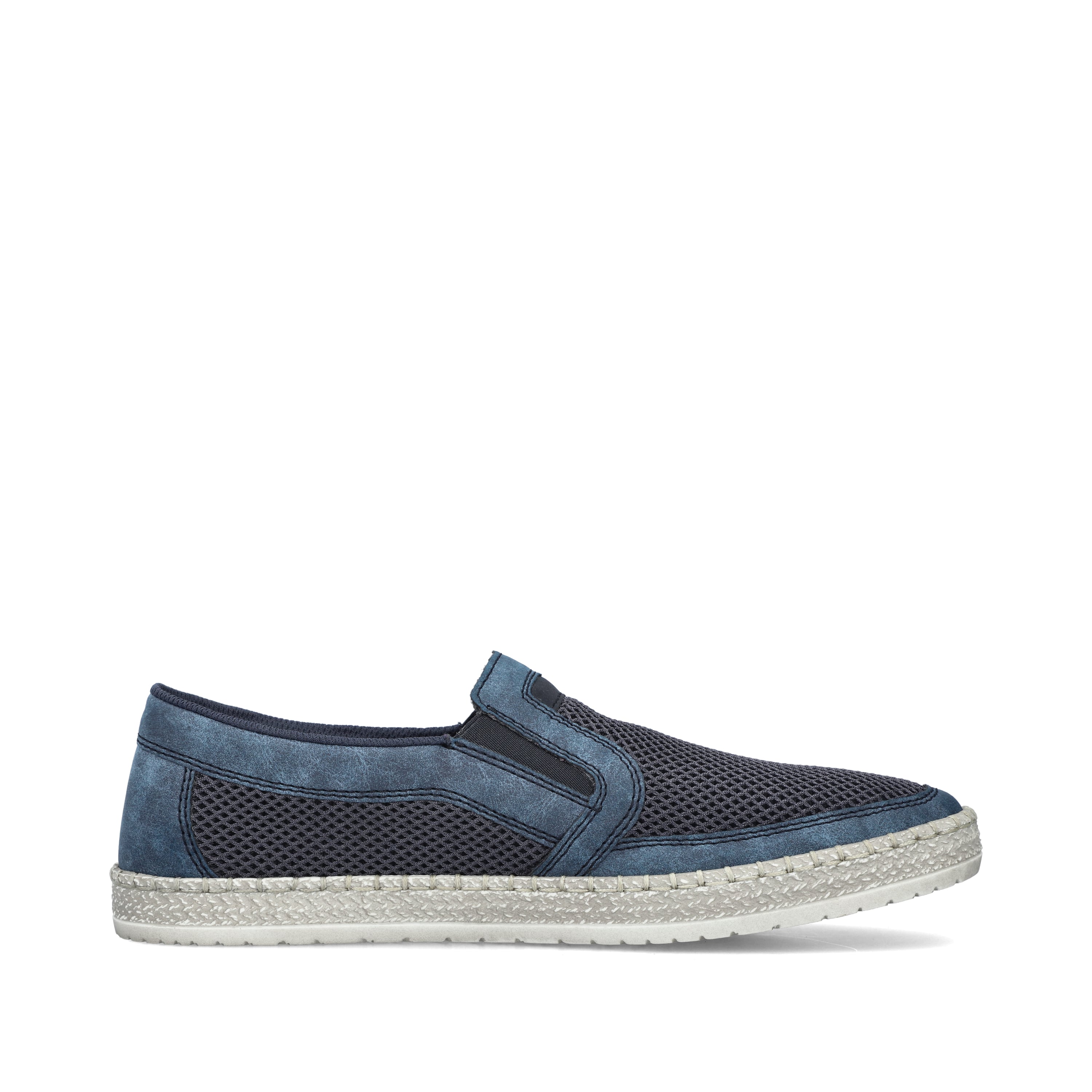 Rieker Herren Slipper meeresblau