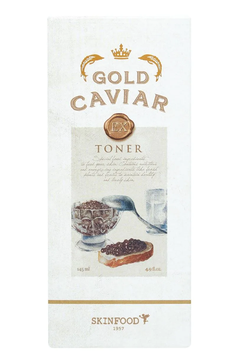 Skinfood Gold Caviar Ex Toner 145ml