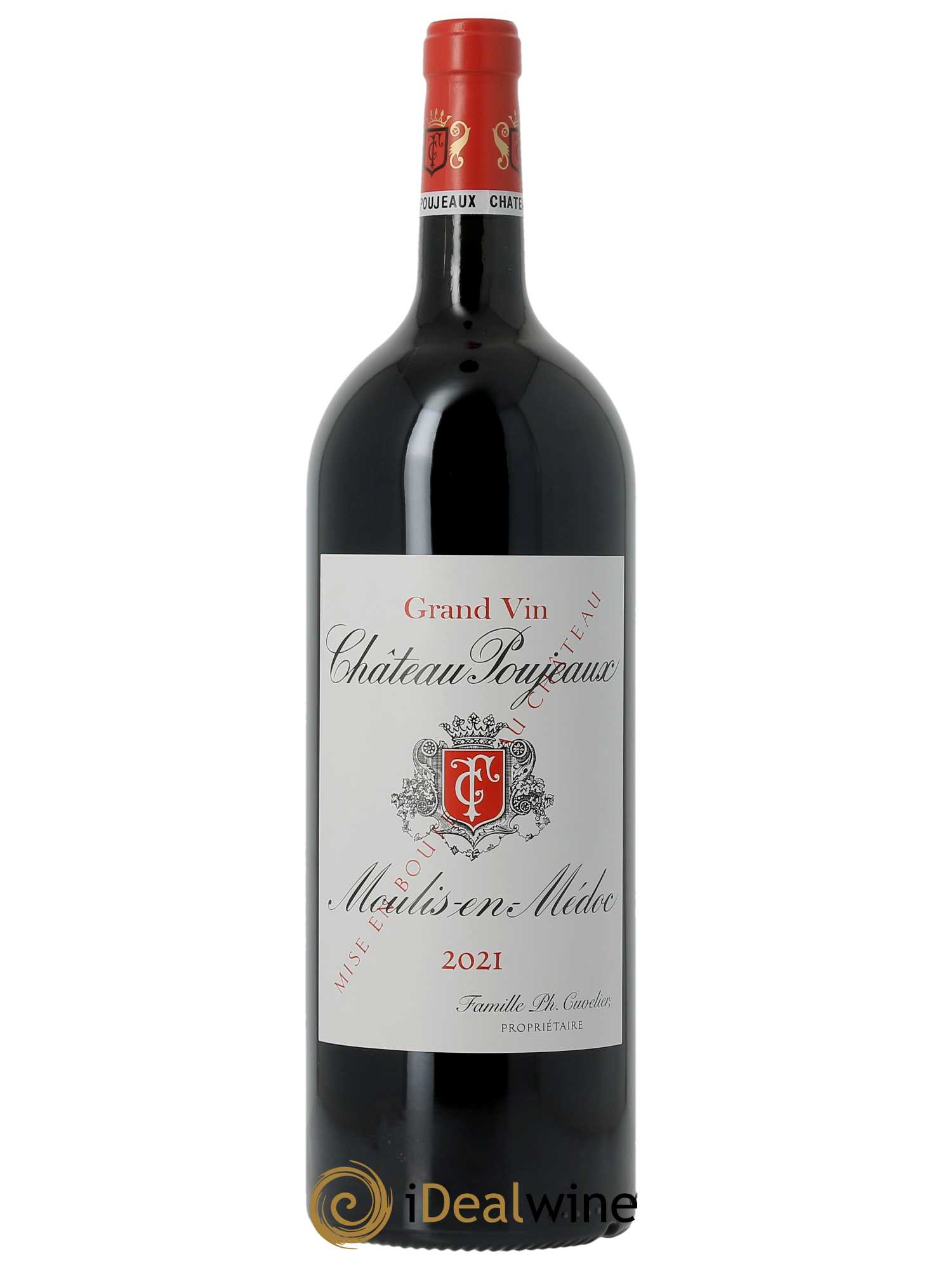 Château Poujeaux (CBO à partir de 6 MG) 2021 - Lot de 1 Magnum
