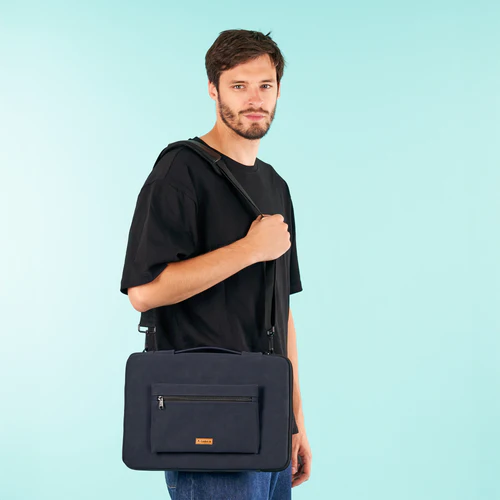 QCA 15/16 inch Laptop Sleeve, Navy Blue