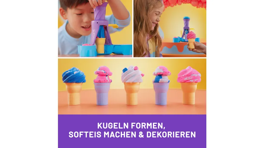 Kinetic Sand Softeis Station