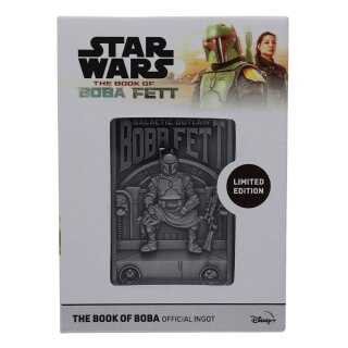 Star Wars Das Buch von Boba Fett: Iconic Scene Collection Metallbarren (Limited Edition)