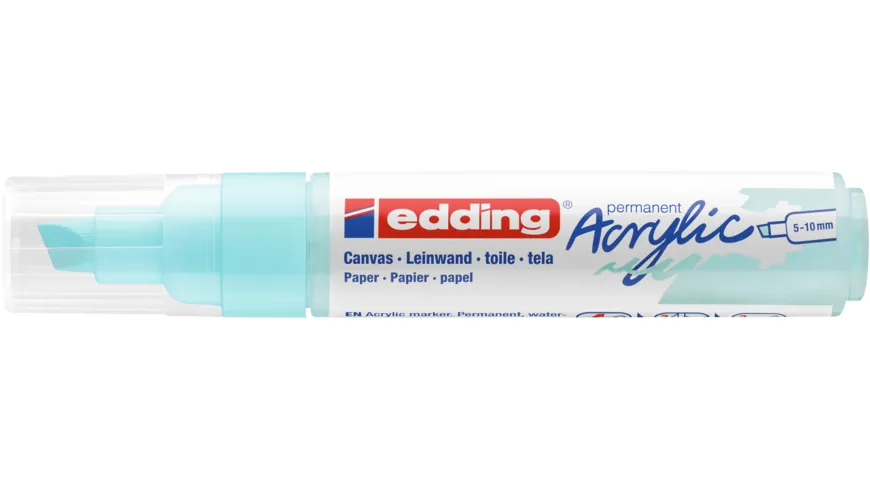 edding Acrylmarker 5000 breit pastellblau pastellblau