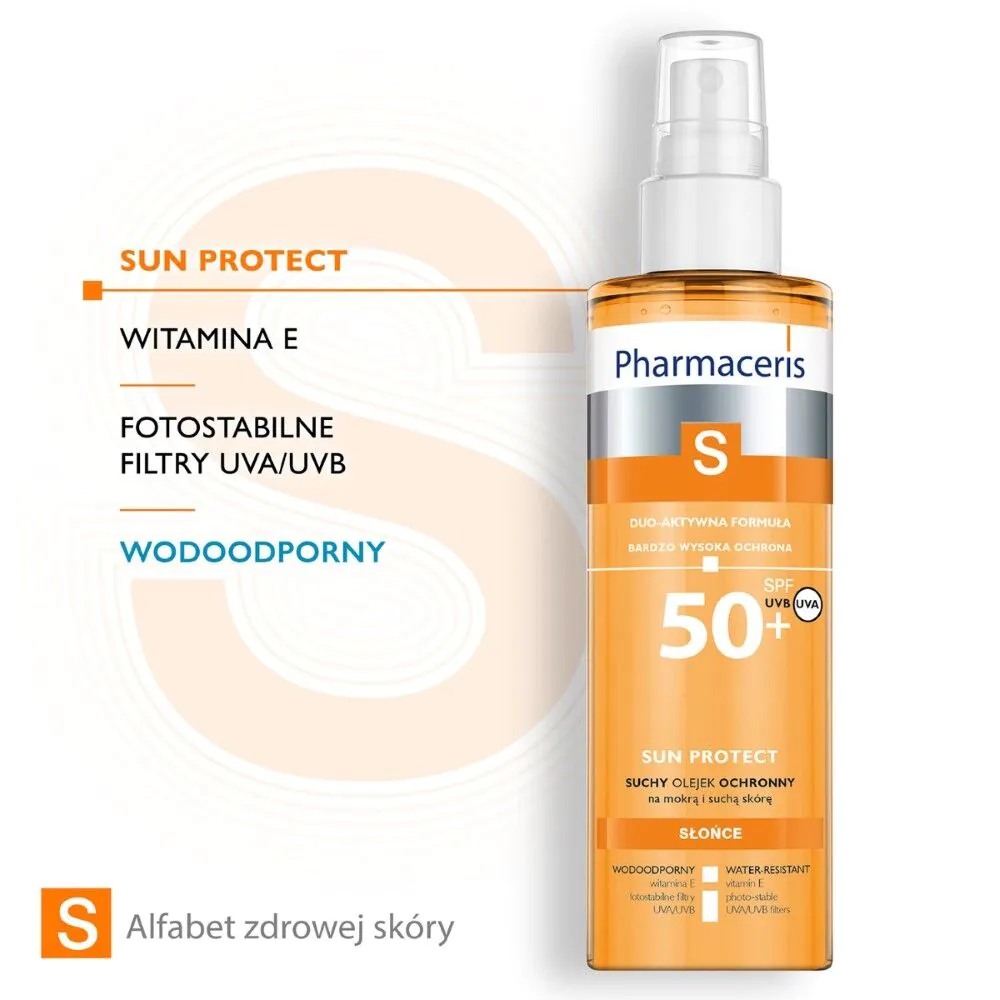 Pharmaceris S Ξηρό Προστατευτικό Λάδι Σώματος SPF50+