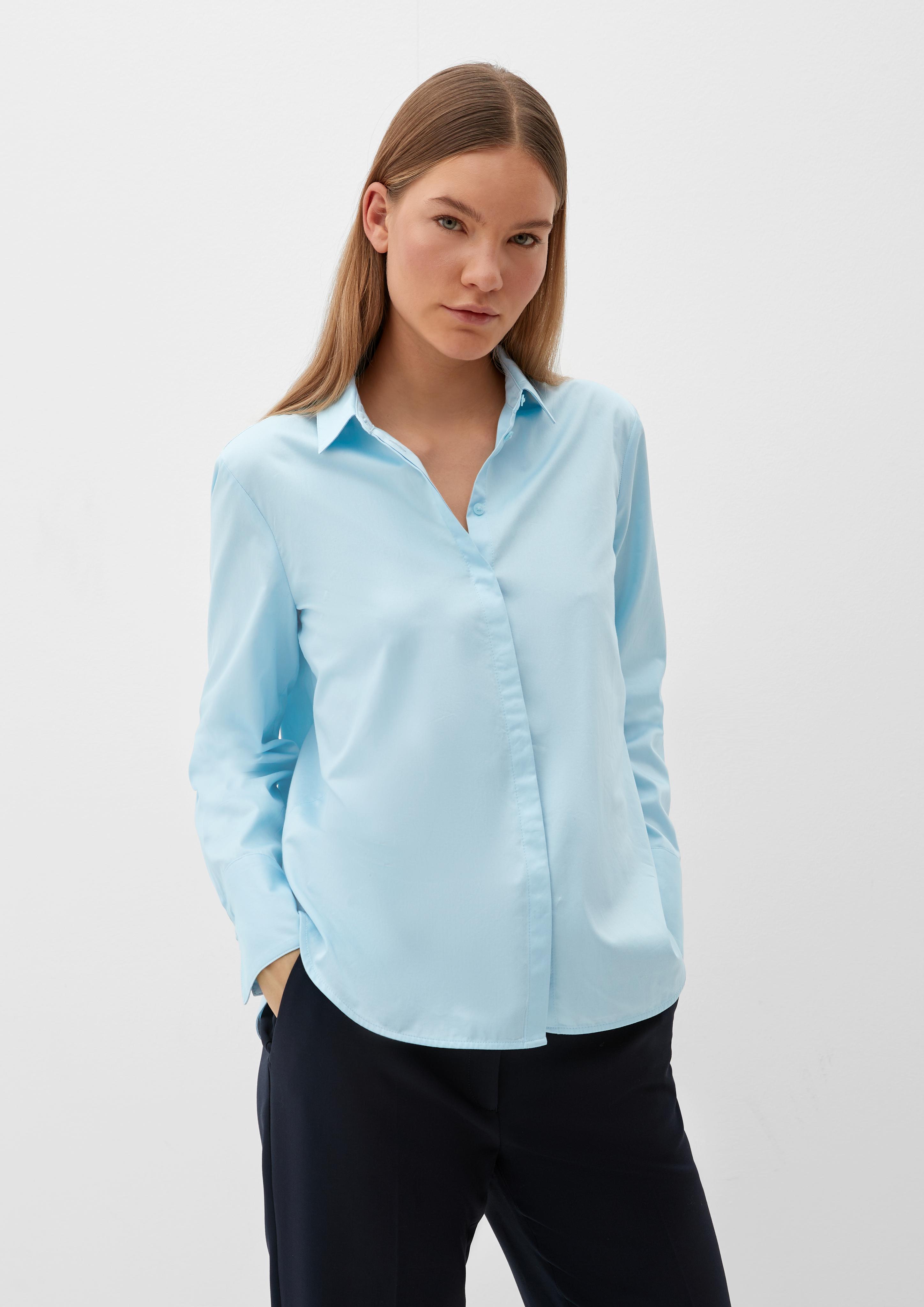 Bluse mit verdeckter Knopfleiste  2127856-5145