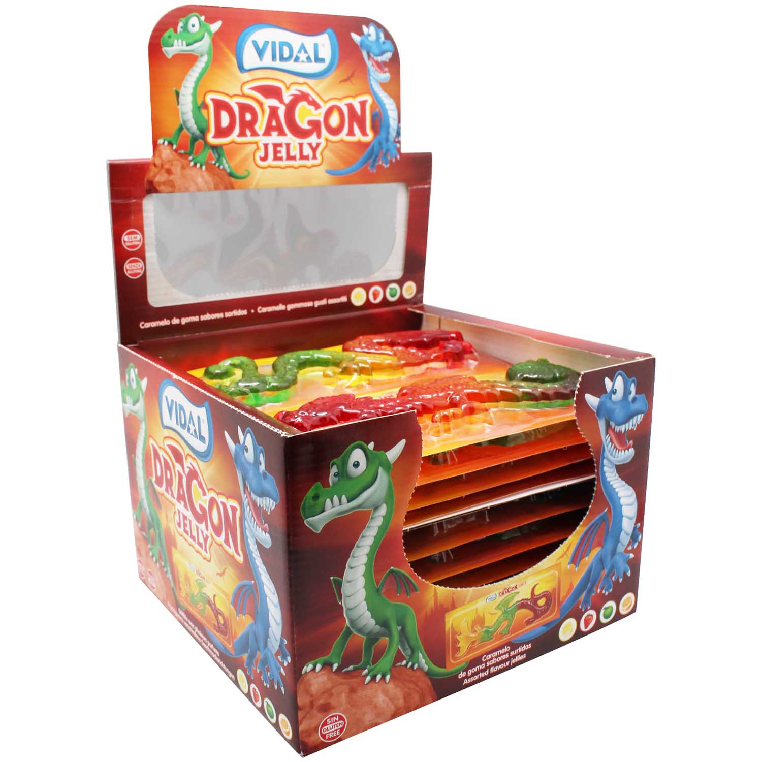 Vidal Dragon Jelly 2x33g
