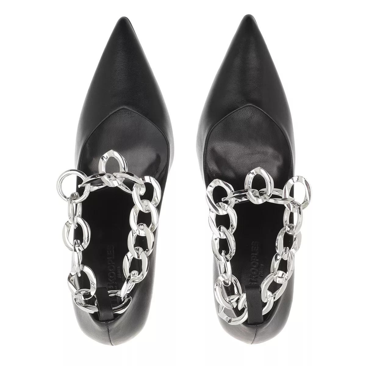 THE KOOPLES Ballerinas schwarz Pump