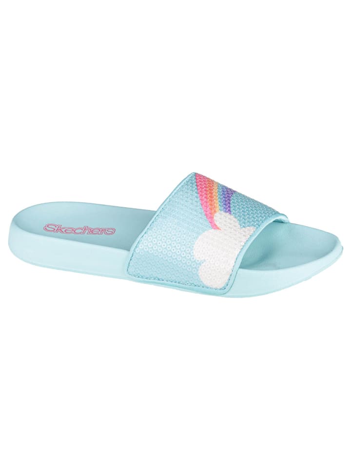 Skechers Skechers Sunny Slides-Dreamy Steps in Blau günstig kaufen 27,5