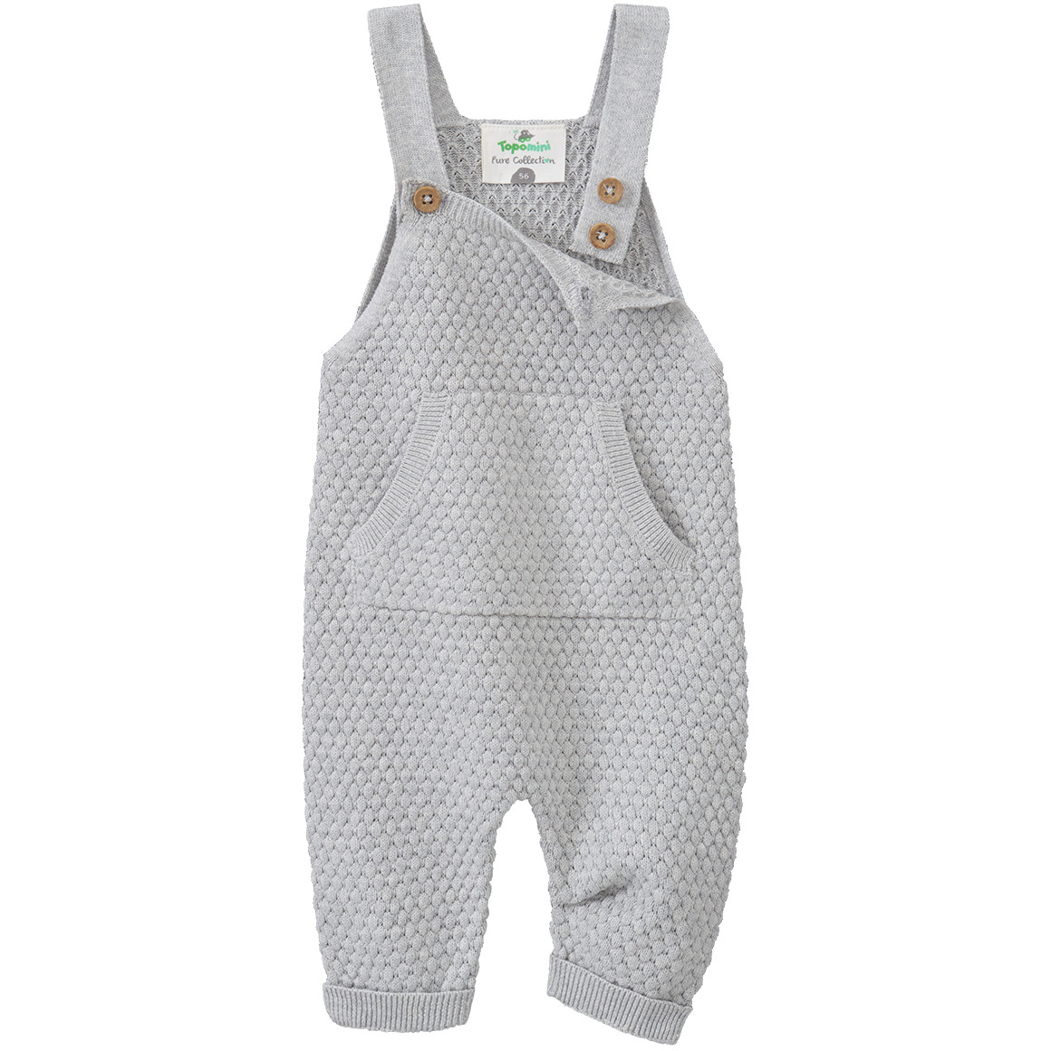 Newborn Stricklatzhose mit Wabenmuster