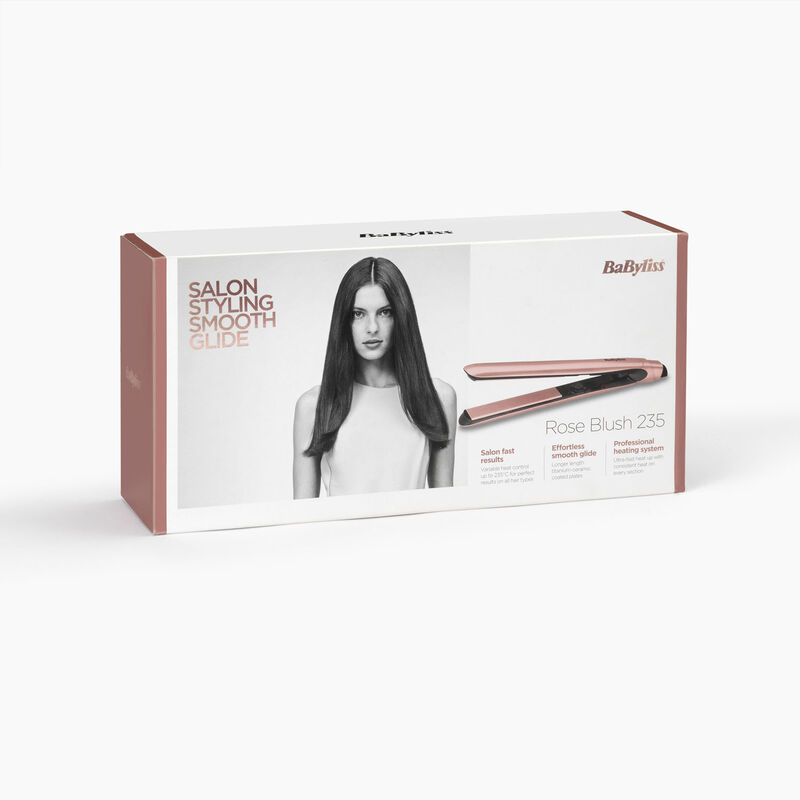 Rose Blush 235 Hair Straightener