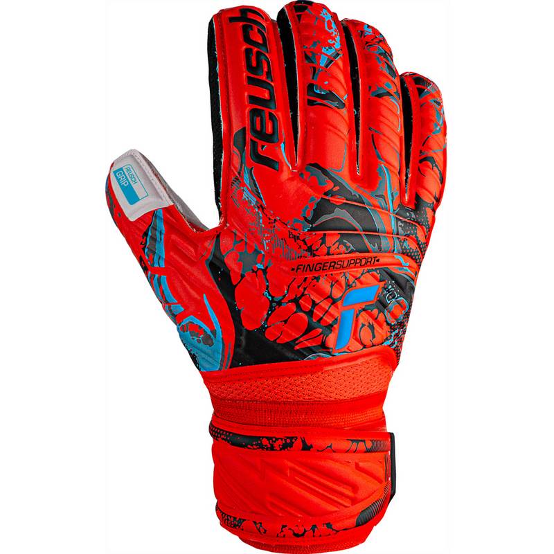 Reusch Attrakt Grip Finger Support Torwarthandschuhe
