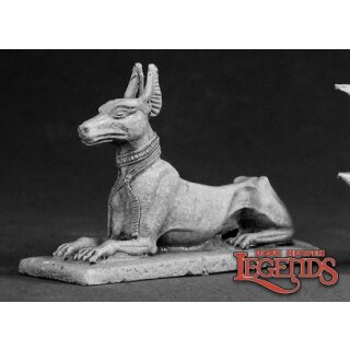 Egyptian Jackal Statue