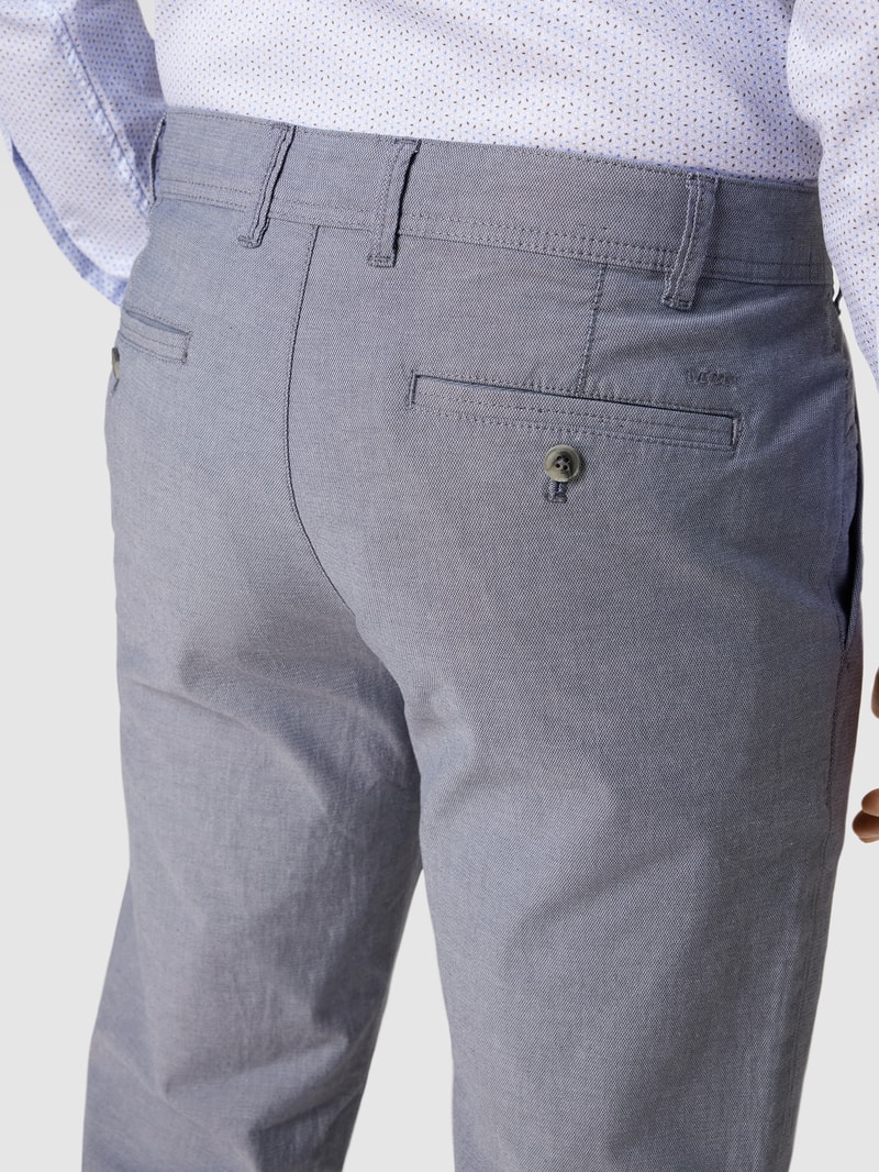 Hose mit Label-Detail in marineblau