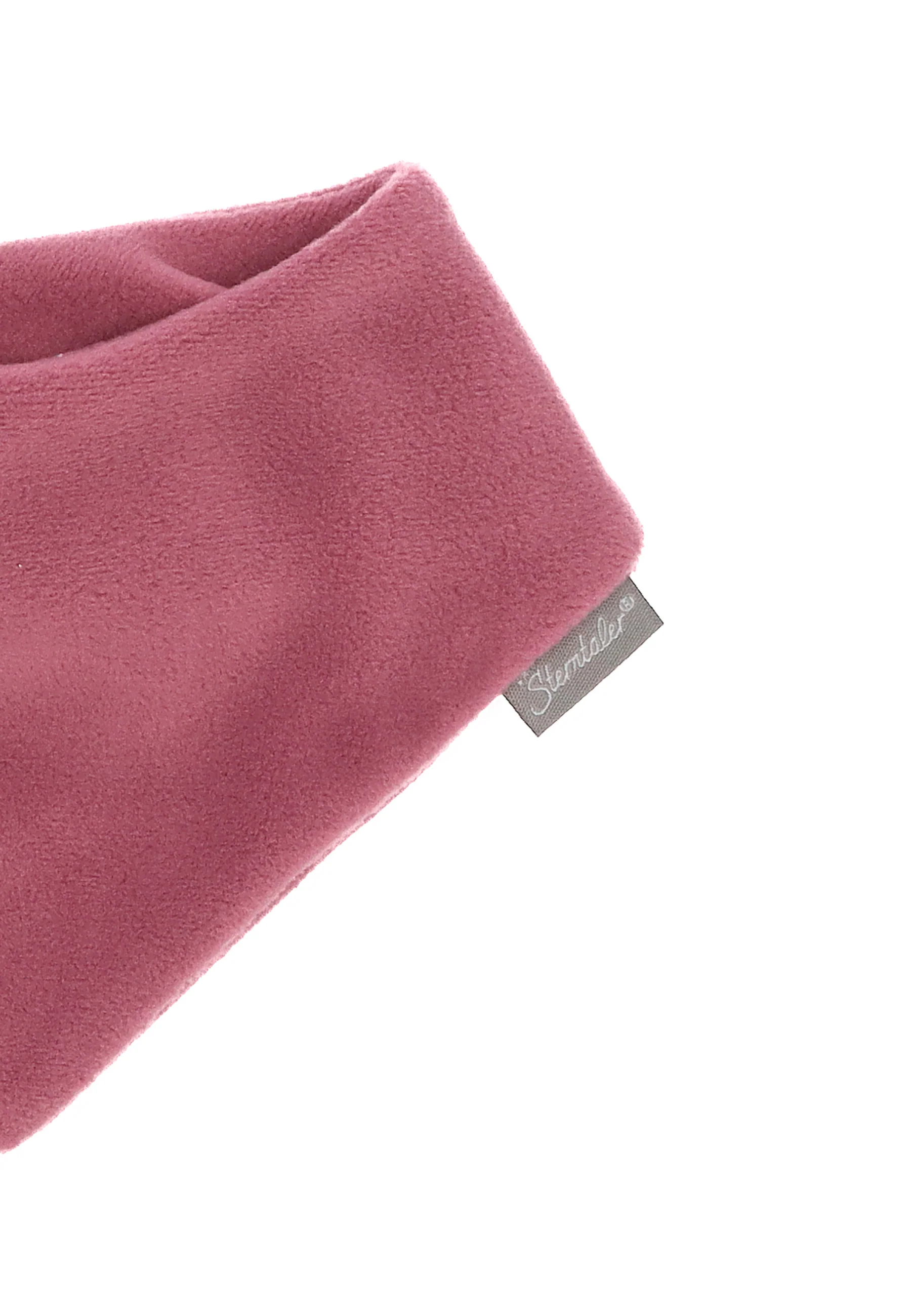 Dreieckstuch aus Microfleece mit Klettverschluss
