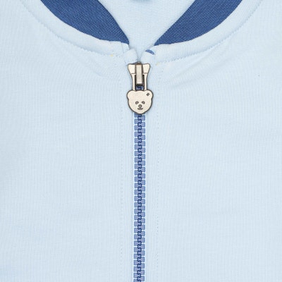 Sweatjacke, hellblau für Jungs
