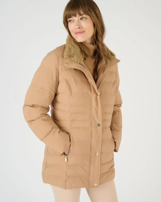 Parka en tissu mat Thermolactyl