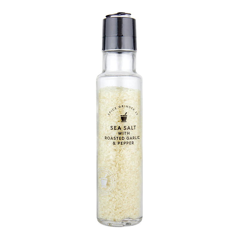 Kryddhuset Havsalt 250 ml m/stekt hvitløk & pepper