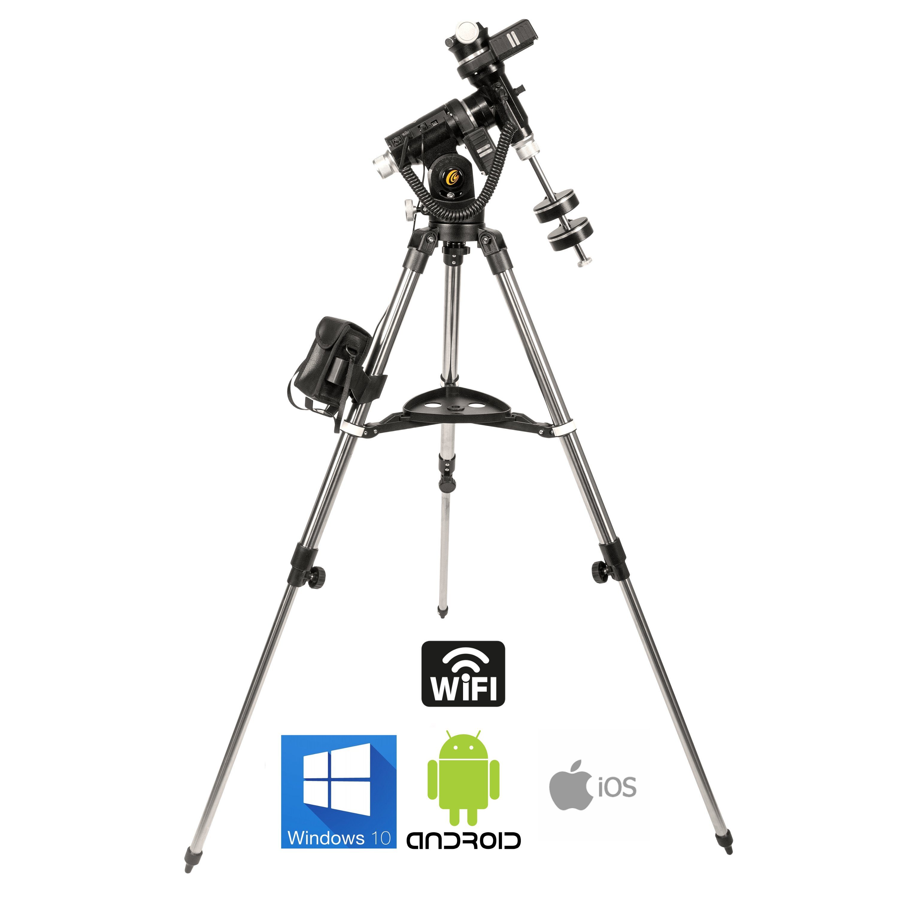 EXPLORE SCIENTIFIC Teleskop iEXOS-100 PMC-Eight Wifi Goto Montierung
