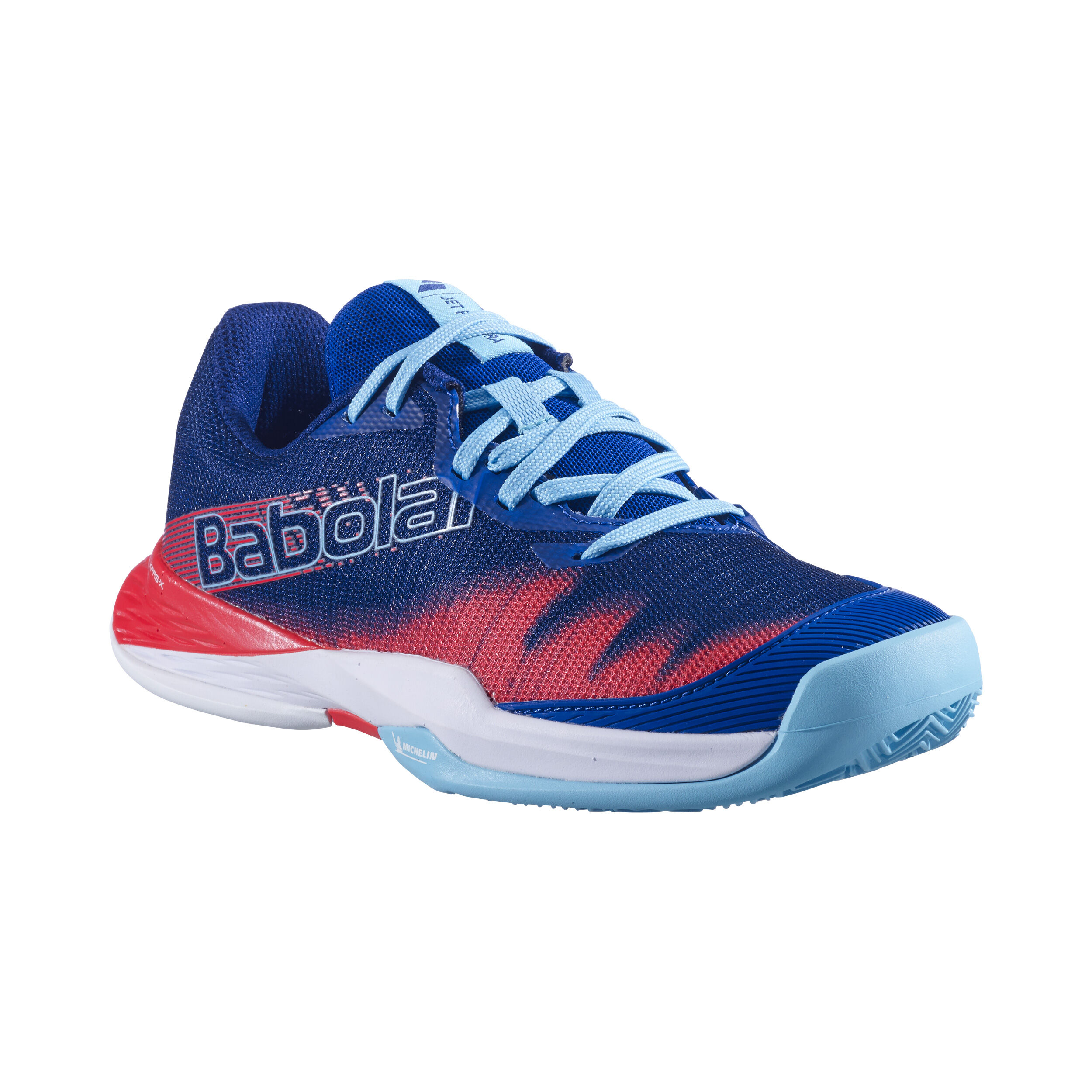 Jet Premura 2 Padelschuh Kinder - Dunkelblau, Rot