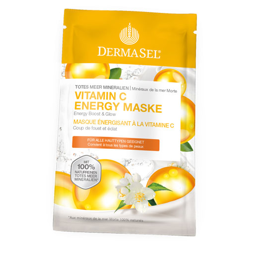 DERMASEL Totes Meer Vitamin C Energy Maske  12 ml  Gesichtsmaske