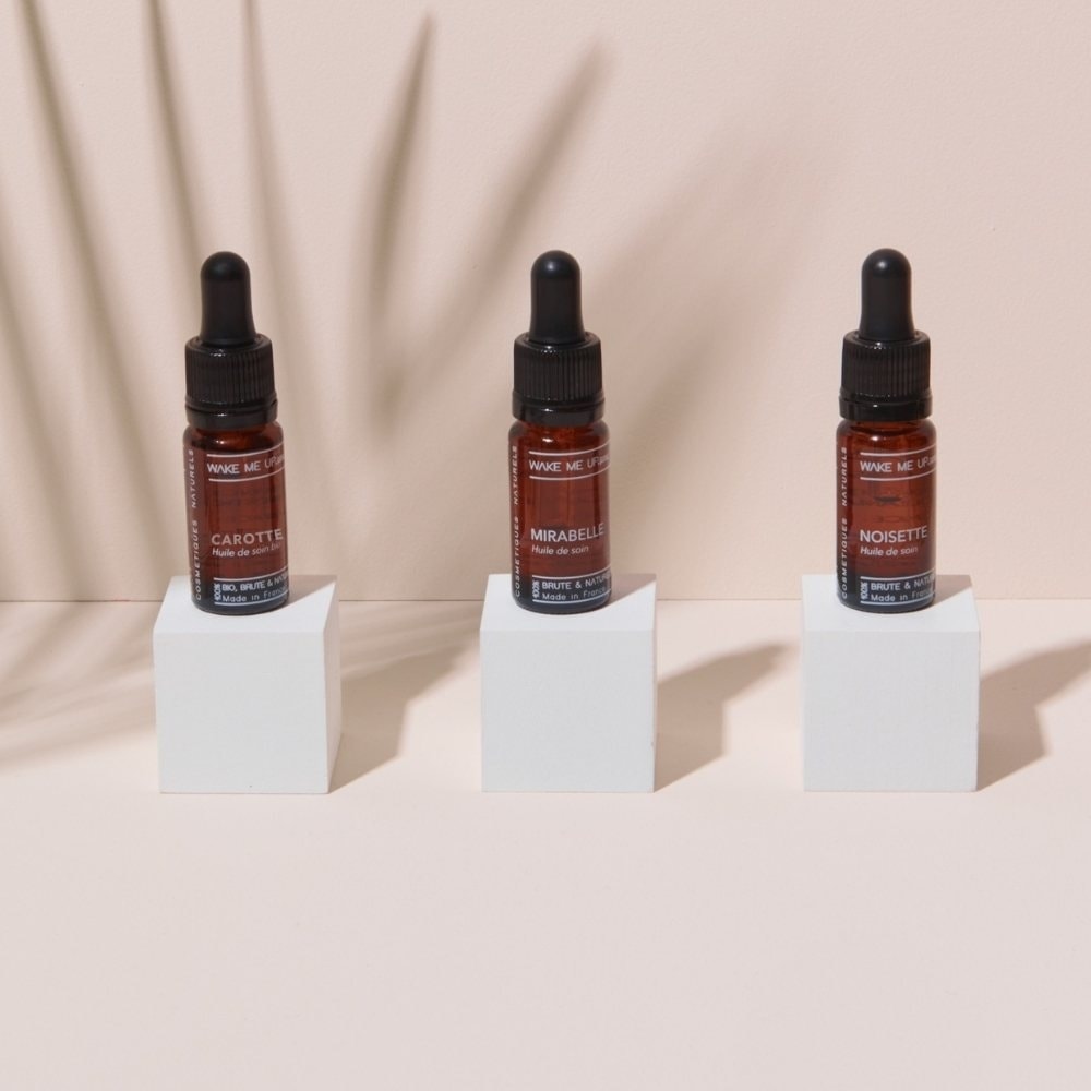 Wake me up.paris Huiles de soin françaises Coffret soin visage