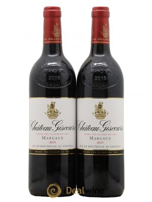 Château Giscours 3ème Grand Cru Classé  2015 - Lot de 2 Bouteilles