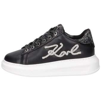 Karl Lagerfeld Kapri Signia Rhinestone Lo in schwarz