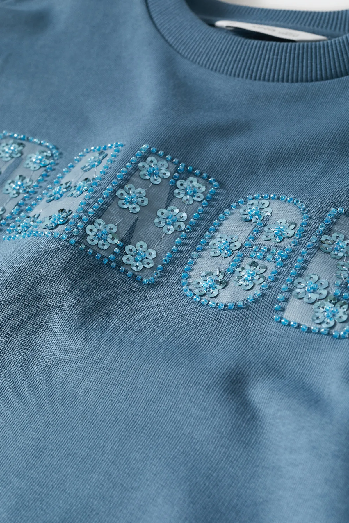 MANGO Kids  Sweatshirt - Blau - Regular Fit