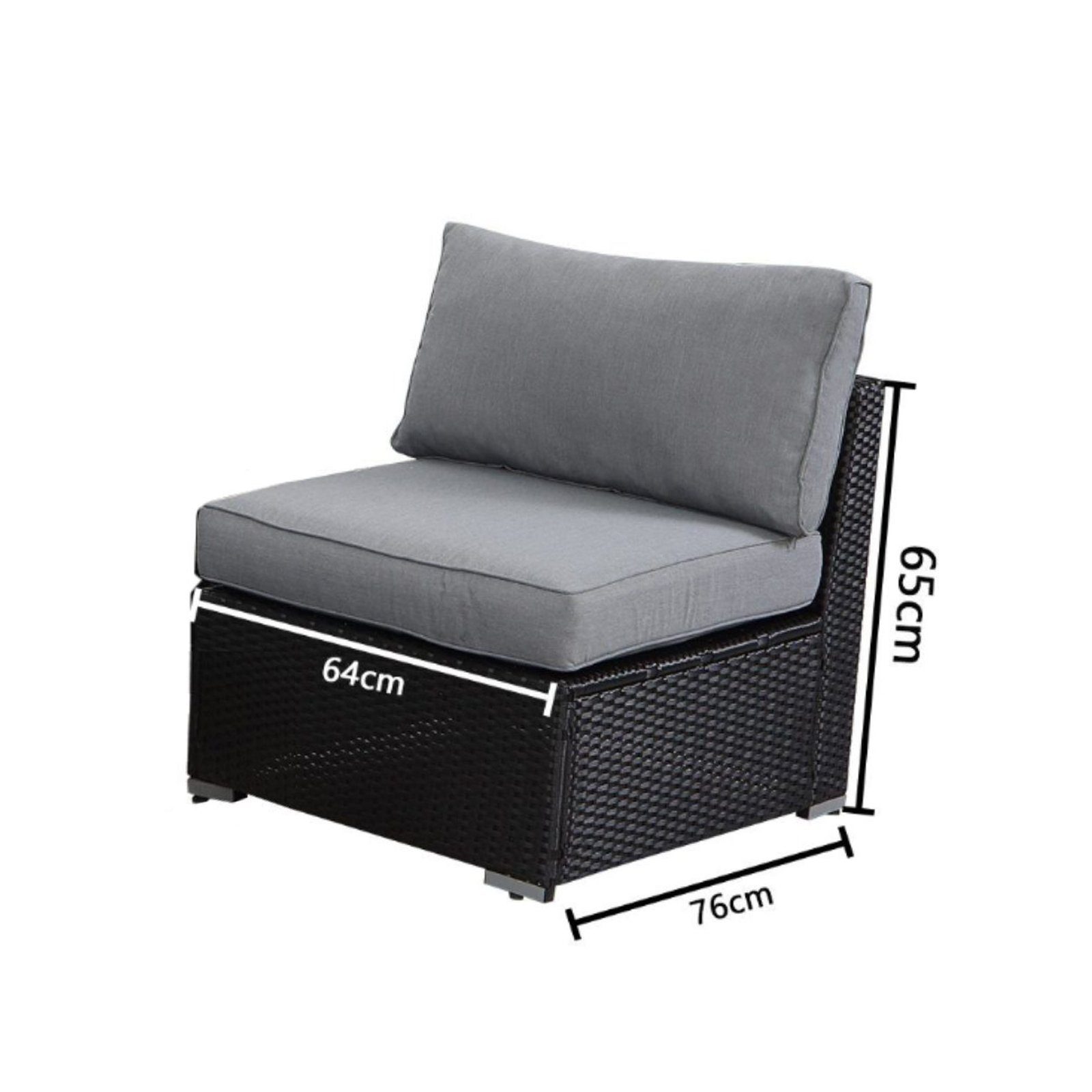 MeXo von GLP HOME Loungeset Handgewebt Rattan Gartenmöbelset, Gartenloungeset, Gartengarnitur, (2-tlg), Loungeecke, Balkonmöbel, frei kombiniertbar für 1-2 Personen