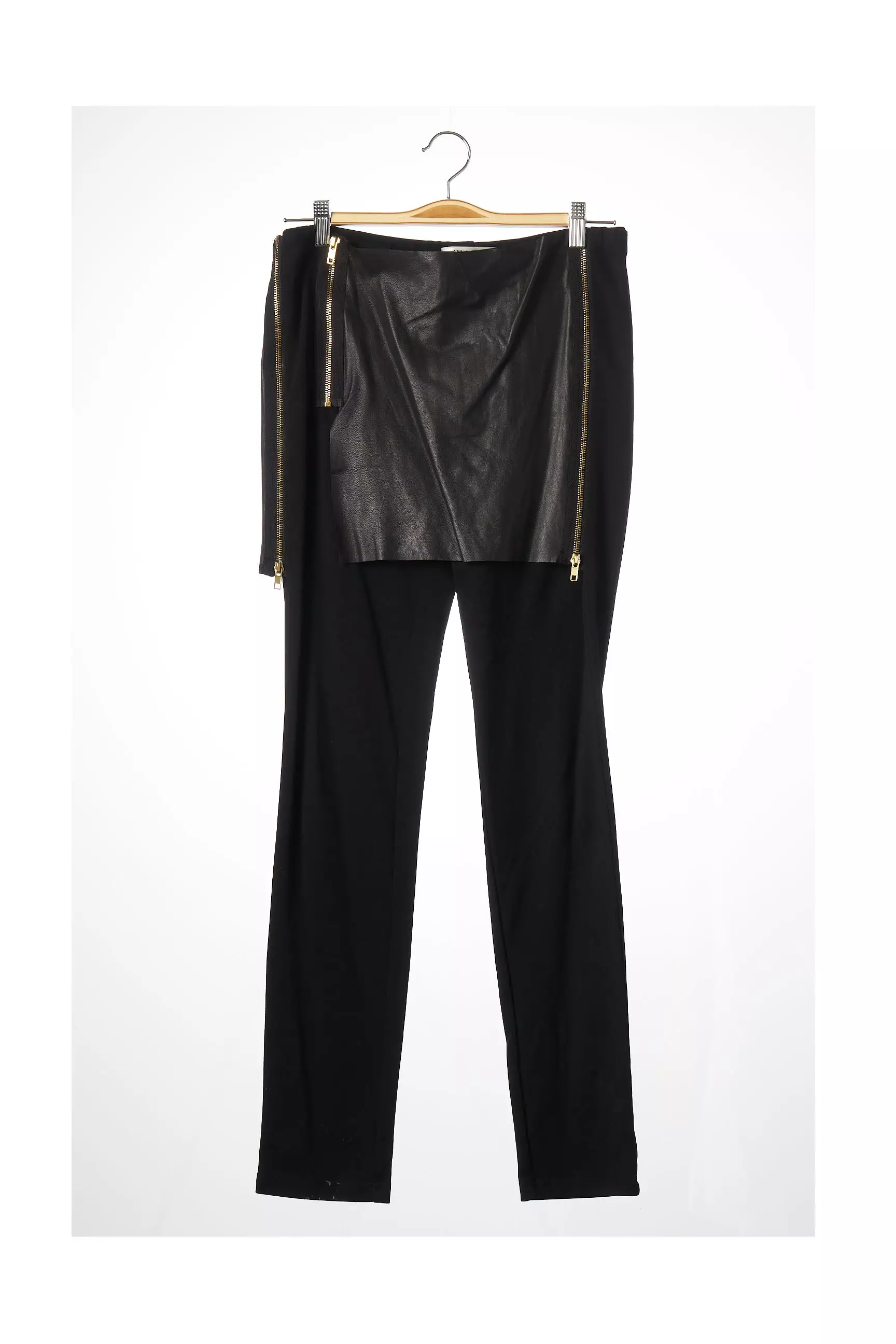Anna Pepe Pantalons Slim Femme couleur noir