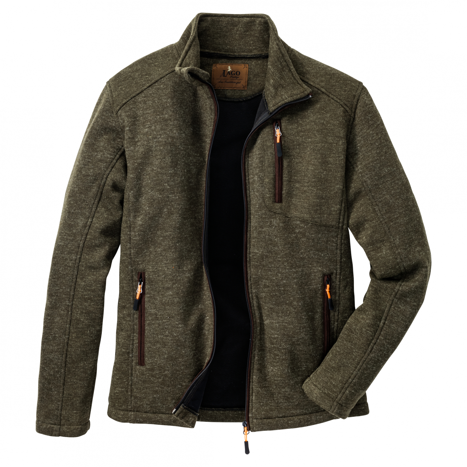 il Lago Prestige Herren Strickfleece Dagon