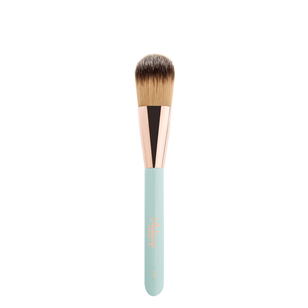 wakeup cosmetics milano Liquid Foundation Brush Pinceau plat pour fond de teint liquide