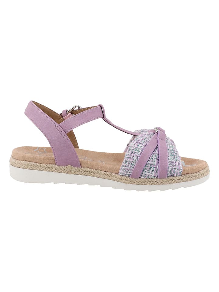 Tom Tailor Sandalen in Lila günstig kaufen