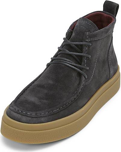 Marc O'Polo Schnürstiefel aus softem Veloursleder
