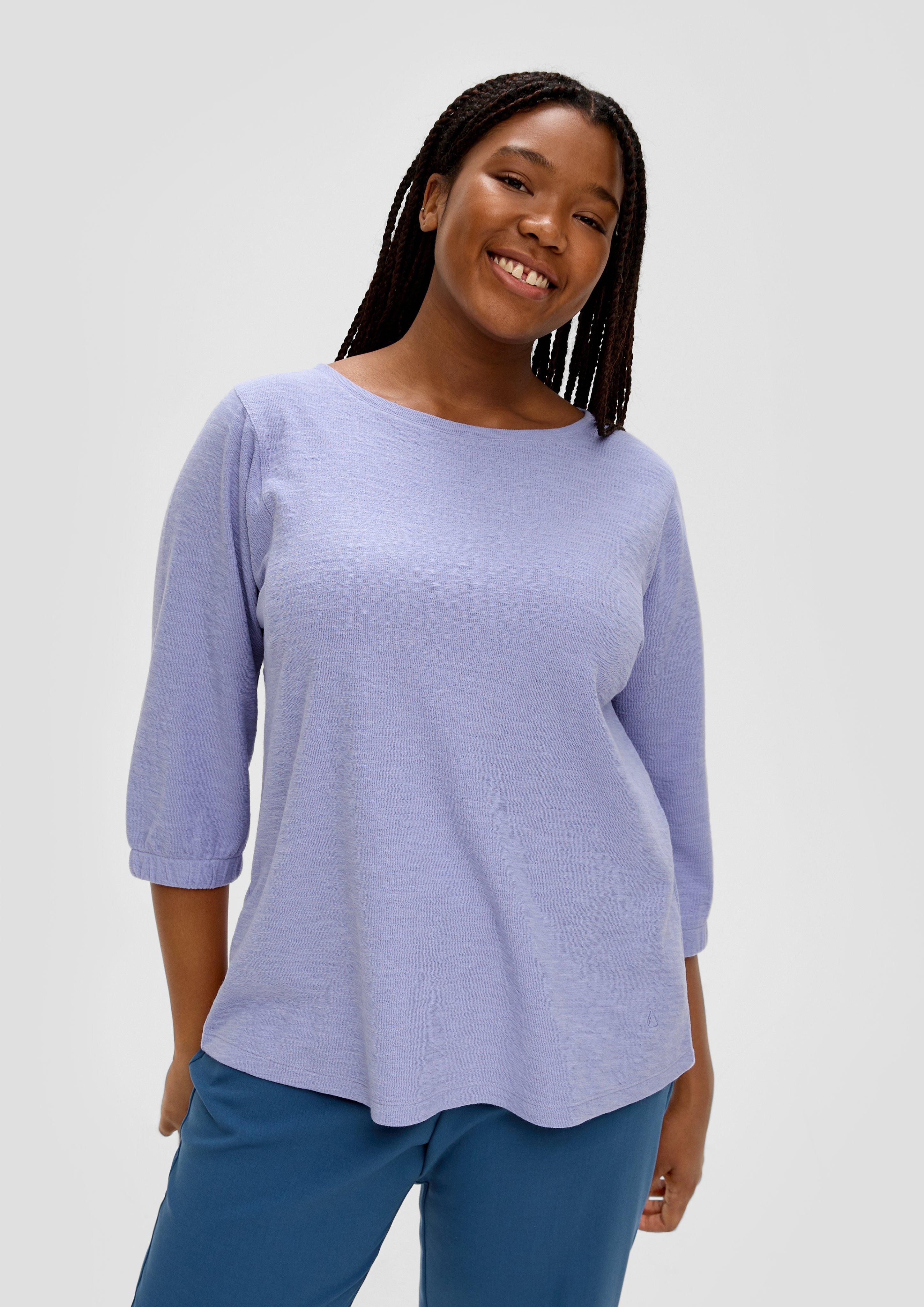 Shirt mit Flammgarnstruktur  2135873-4808
