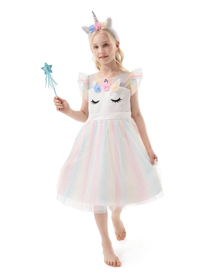 Corimori Einhorn Kleid für Kinder in Weiß günstig kaufen