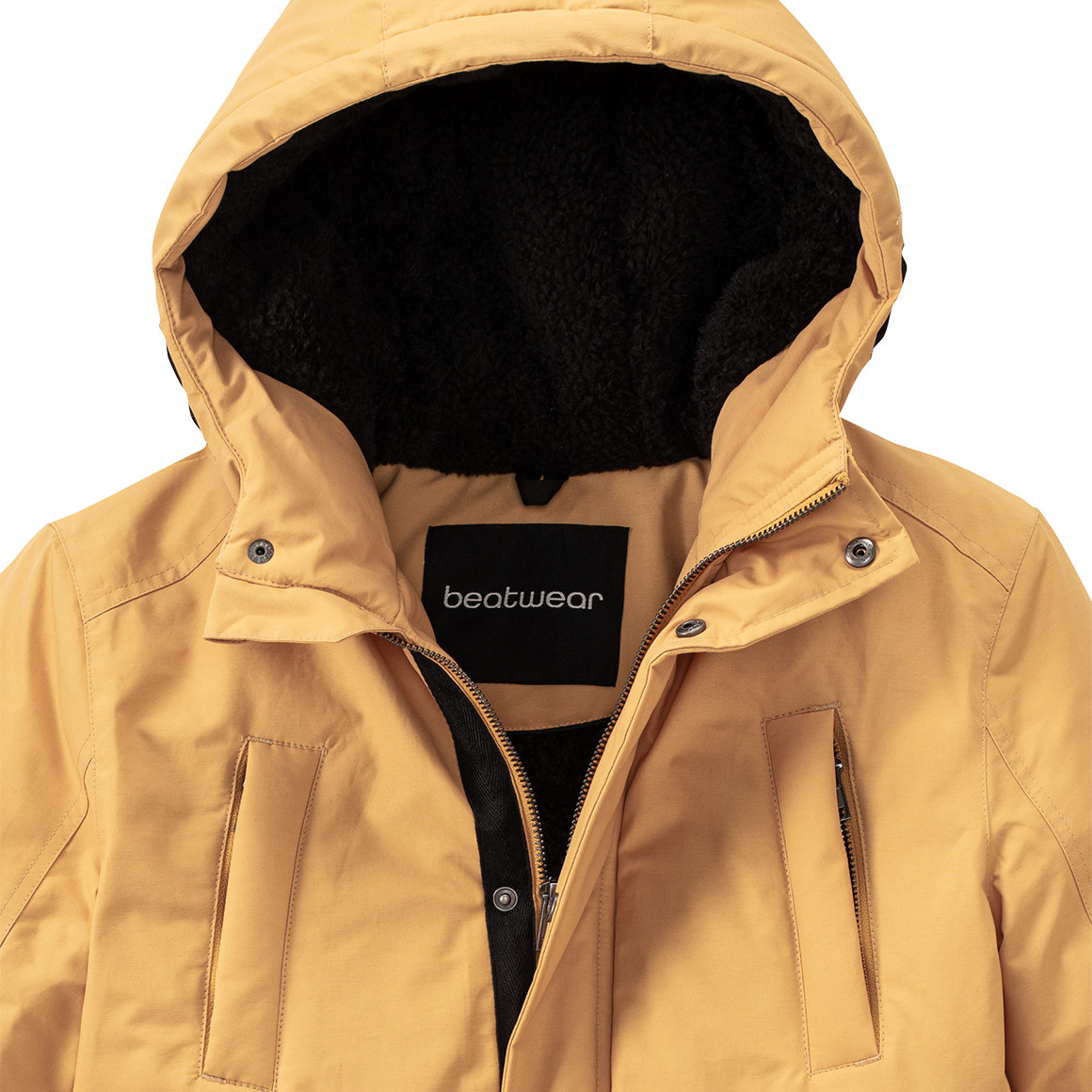 Jungen Jacke mit Teddyplüsch
