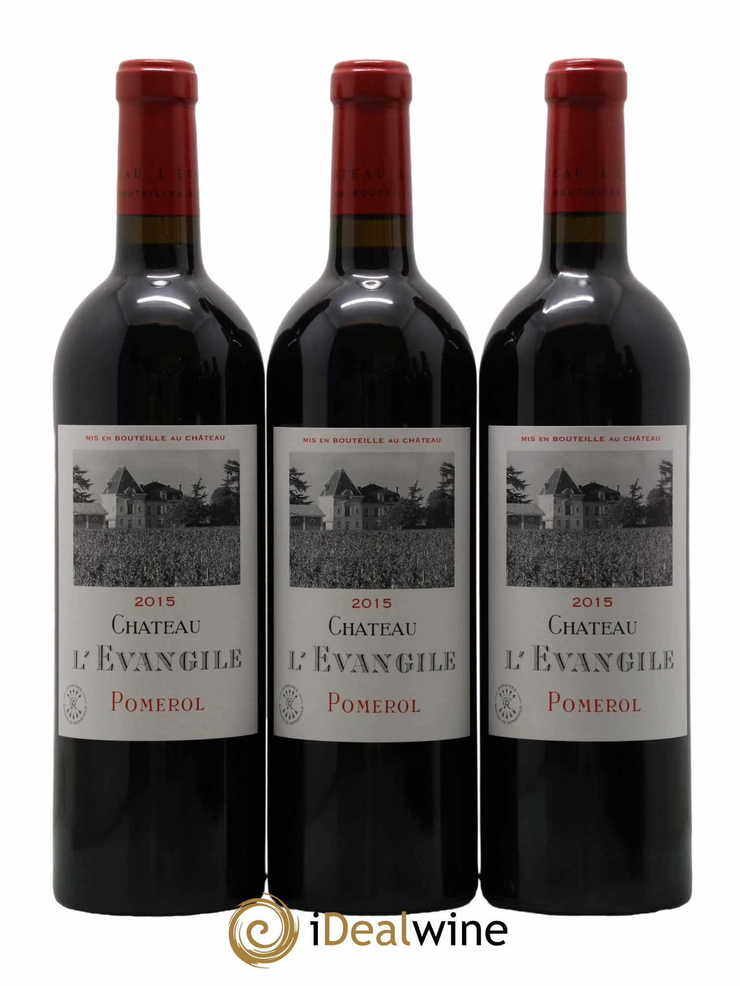 Château l'Évangile  2015 - Lot de 6 Bouteilles