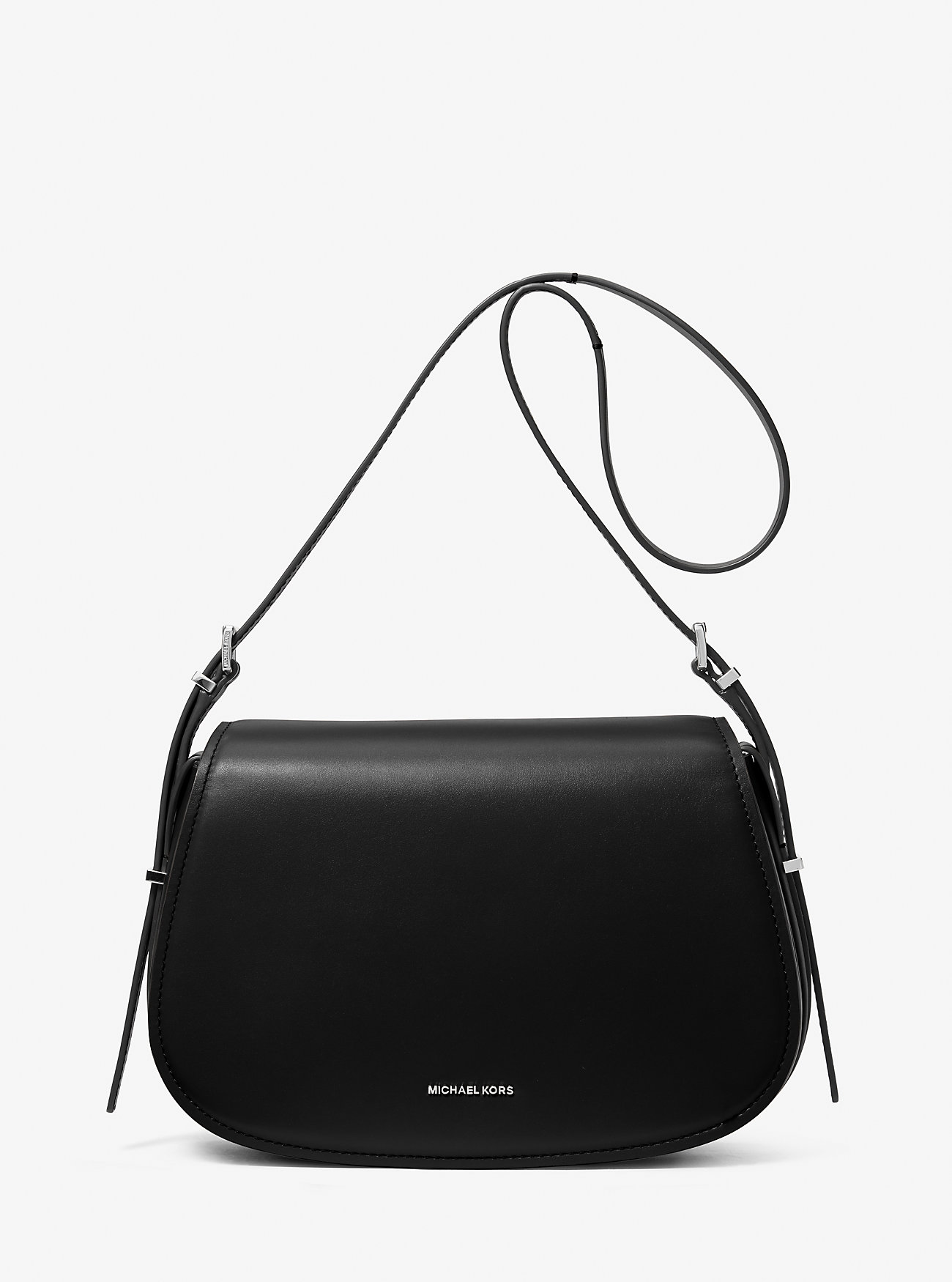 Lydia Medium Skinnveske - SVART