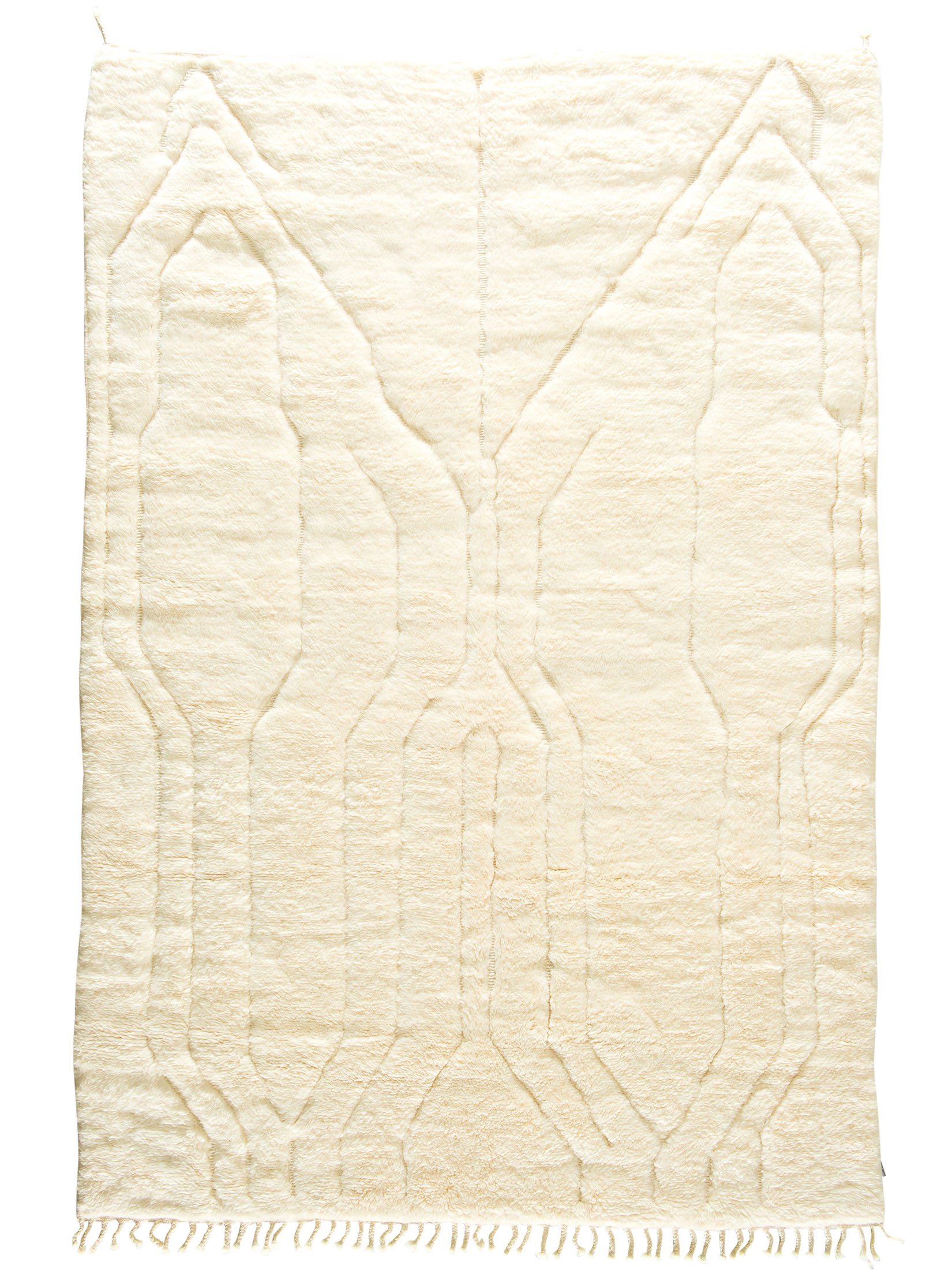 Beni Ourain ca. 208 x 303 cm, Unikat / Einzelstück