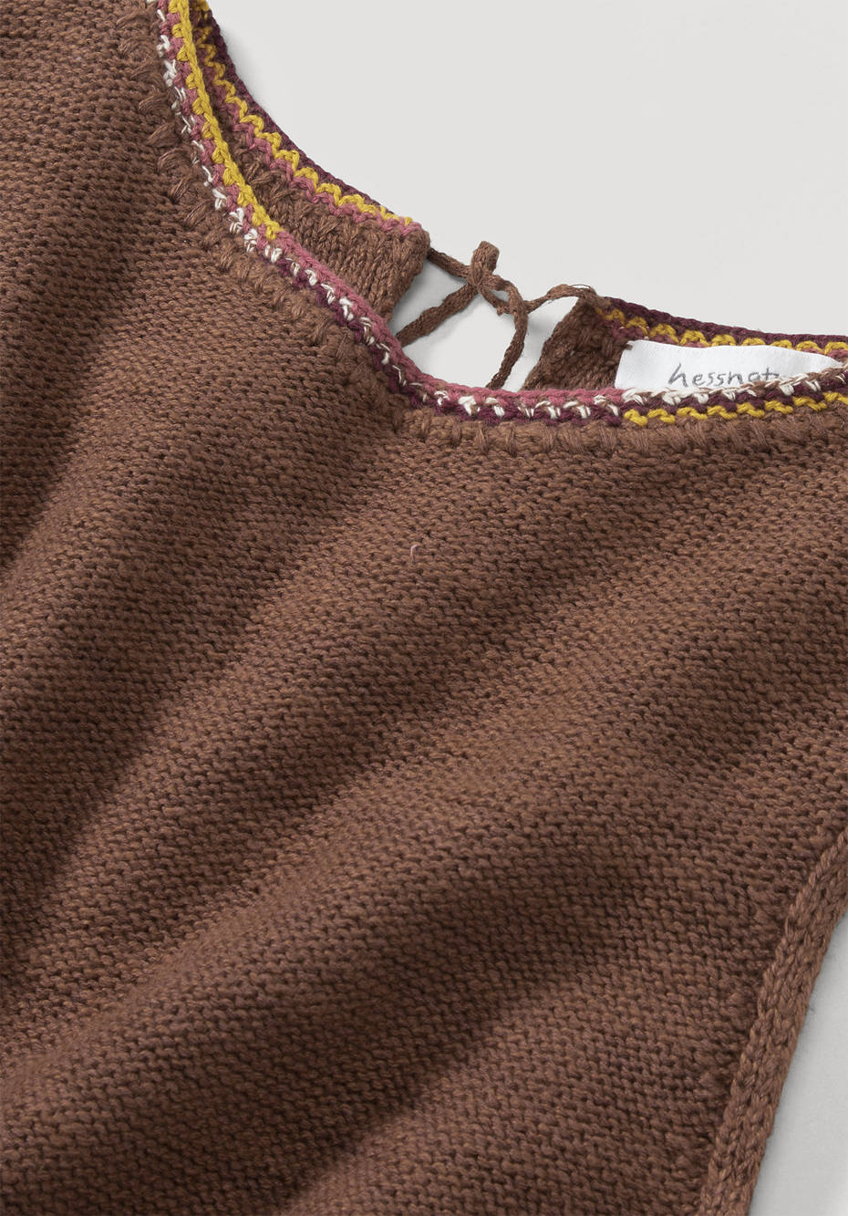 Strickkleid aus Bio-Baumwolle mit Kapok