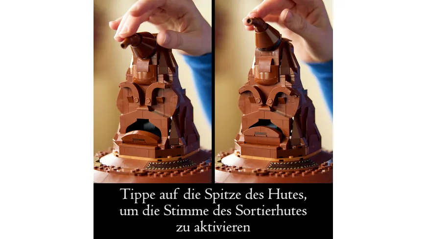 LEGO Harry Potter 76429 Der Sprechende Hut von Hogwarts